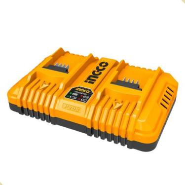 Imagem de Carregador de bateria Duplo PS20 Bivolt Ingco 20v Fcli2034-9