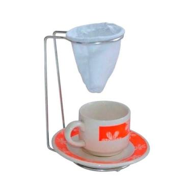 Imagem de Suporte para Coador de Café Expresso Mini e Coador de Pano - Santa Edw