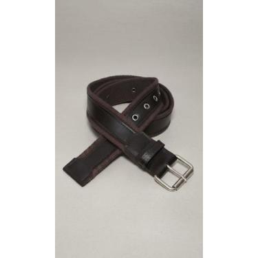 Imagem de Cinto Masculino Lona 4cm com Detalhe em Couro - Congratulations Store
