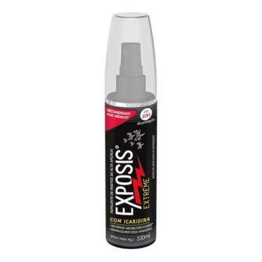 Imagem de Repelente com Icaridina contra dengue Exposis Extreme Spray 100ML
