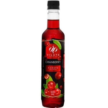 Imagem de Xarope Dilute para Drinks Soda Italiana Gin Cranberry 500ml - Dilute P