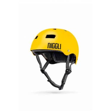 Imagem de Capacete amarelo pro fosco niggli, PP
