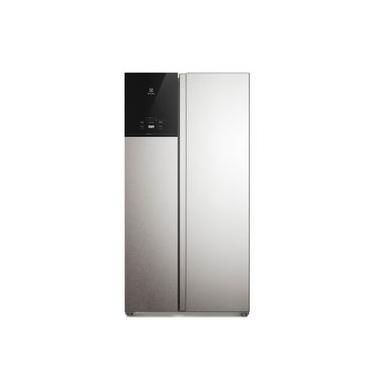 Imagem de Geladeira Electrolux Frost Free Bivolt 624L Efficient com AutoSense Side by Side Inox Look (ES60S) Bivolt