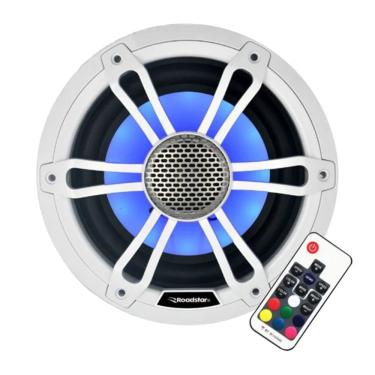 Imagem de Alto-falante Marine Coaxial Roadstar Brasil RS850BR 300W RMS Full Range Conexão Coaxial Branco
