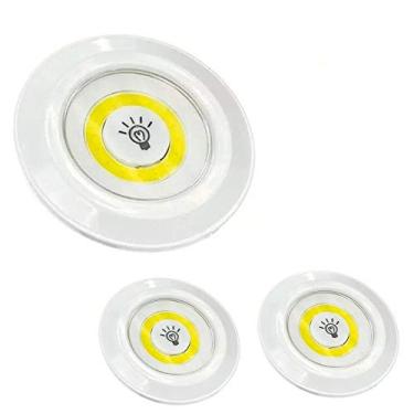 Imagem de Lampadas Spot Led 5w Kit 3 uni Teto Luminaria Sem controle Casa Cozinha