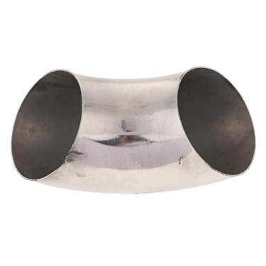 Imagem de Homyl Tubo de escape de mandril de aço inoxidável para curvas de cotovelo 90 graus 63 mm OD - 6,35 cm