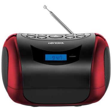 Imagem de Rádio Portátil Boombox Lenoxx bd 150 Bluetooth USB sd 4W