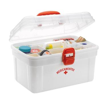Imagem de Frasqueira Mega Medicamentos 37X23X22Cm