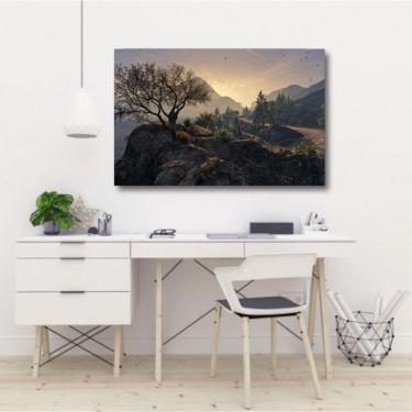Imagem de Quadro decorativo Paisagem GTA 5 Jogos - Tela em Tecido