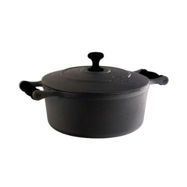 Imagem de Caçarola Ferro Alça Silicone Preto Libaneza 1,0l 16cm