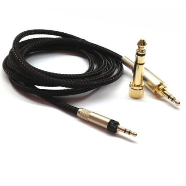Imagem de NewFantasia – Cabo de substituição para áudio Technica ATH-M50x / ATH-M40x / ATH-M70x fones de ouvido 1,8 metros/5,9 pés