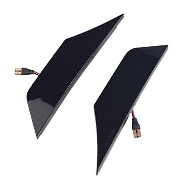 Imagem de Hacreyatu 2 peças de luzes de sinalização dinâmico lateral para Honda Civic de 2016-up de 10ª geração