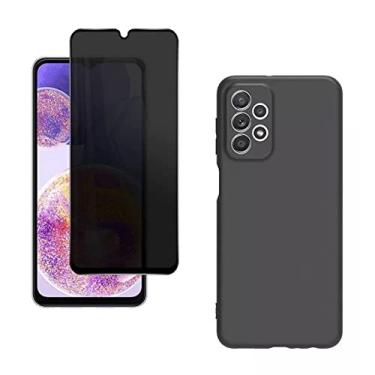 Imagem de Kit Capa Capinha Anti Impacto e Pelicula Anti Spy Compatível Galaxy A23 (Galaxy A23)