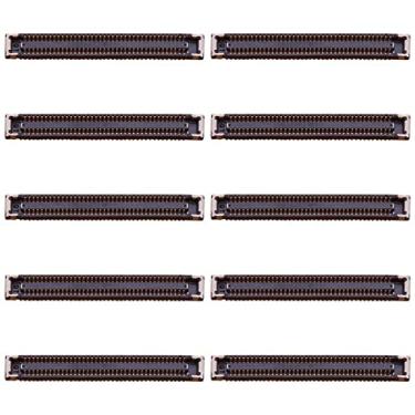 Imagem de HONGYAN Peças de substituição de telefone celular Para Samsung Galaxy S6 SM-G920 10PCS LCD Display FPC Connector na placa-mãe Acessórios telefônicos