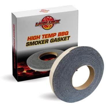 Imagem de LavaLock 12 Cinza alto desempenho churrasco vedação defumadora SELF Stick