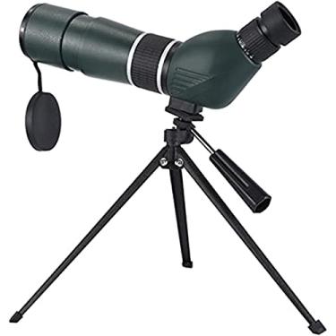 Imagem de 15-45X60 Telescópio monocular de alta definição Spotting Telescope 60mm Objective Telescope IP65 à prova d'água com bolsa de armazenamento para eventos esportivos de concertos, acampamento de observação de pássaros