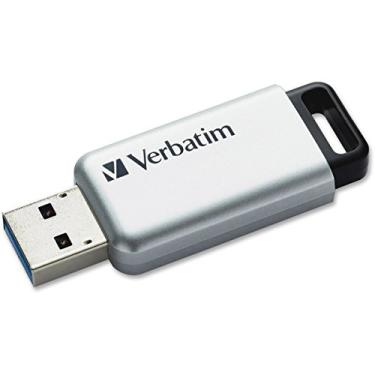 Imagem de Verbatim Ver98665 - 32Gb Store N Go Secure Pro USB 3.0 Flash Drive Com Aes 256 Criptografia De Hardware - Prata