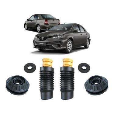 Imagem de Kit Coxim Rolamento Amortecedor Dianteiro Etios 2012 2013 14