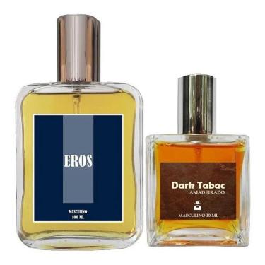 Imagem de Perfume Masculino Eros 100Ml + Dark Tabac 30Ml Ed Espec