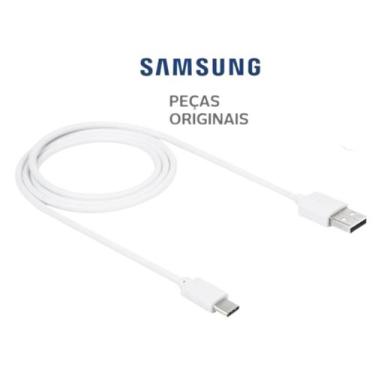 Imagem de Cabo Padrão Usb-C Samsung Original Type-C Galaxy A52 Modelo Sm-A525