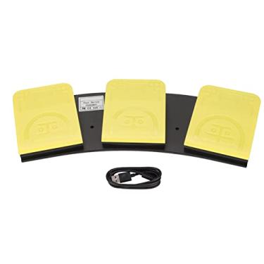 Imagem de Interruptor De Pé USB,Pedal, Pedal De Modo Duplo, Conexão De Três Teclados Interruptor De Pé Dispositivo HID Pr Para Videogame Controle De Equipamento De Escritório HID (interruptor Mecânico)