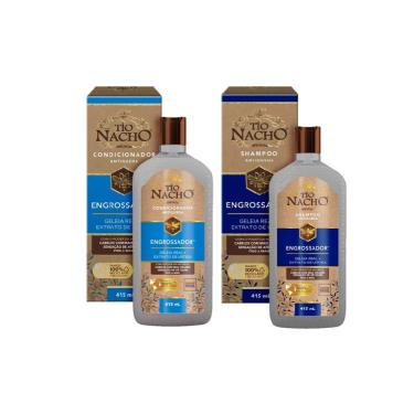 Imagem de Kit Tio Nacho Engrossador Sh 415ml + Cond 415ml
