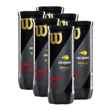 Imagem de Bola De Tênis Wilson Us Open Regular Duty Pack C/6 Tubos