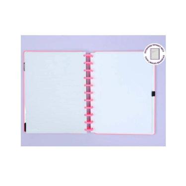 Imagem de Caderno Inteligente G+ All Pink Pauta Branca