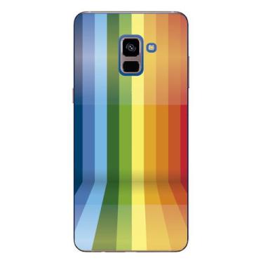 Imagem de Capa Case Capinha Samsung Galaxy A8 Plus Arco Iris Tobogã - Showcase