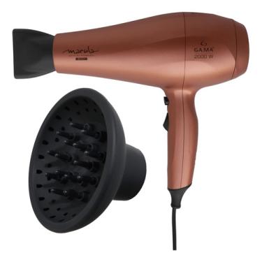 Imagem de Secador Com Difusor Cachos 2000w Gama Marula Ceramic Bivolt MARULA CERAMIC ION - Secador gama, secador bivolt viagem, secador taiff bivolt, secador de cabelo bivolt, secador bivolt, secador de cabelo taiff, secador de cabelo profissional, secador de cabelo gama, secador de cabelo com difusor, secador com difusor