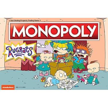 Imagem de Usaopoly Monopoly Rugrats Jogo De Tabuleiro  Baseado Na Série Nickelod