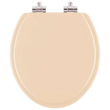 Imagem de Assento Sanitario com Amortecedor Convencional Oval cor Pessego Rosa Shell para vaso Incepa