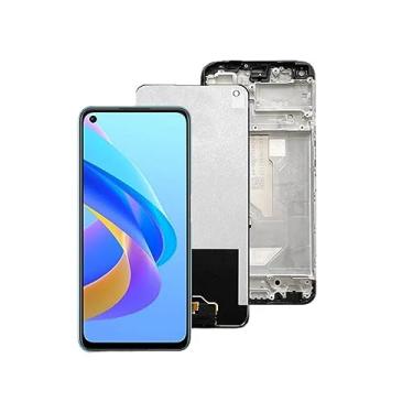 Imagem de SHOWGOOD para Oppo A36 PESM10 tela LCD sensível ao toque digitalizador para Oppo A76 CPH2375 LCD com moldura de substituição (A76 com moldura)