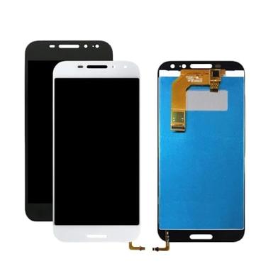 Imagem de SHOWGOOD para Vodafone Smart N8 VFD610 Conjunto digitalizador de tela sensível ao toque Full LCD com moldura para Vodafone VFD-610 LCD (preto com moldura)