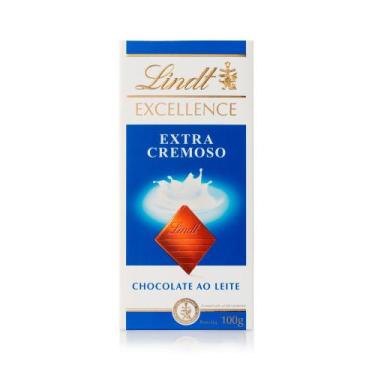 Imagem de Chocolate Lindt Excellence Tablete Extra Cremoso Ao Leite 100G
