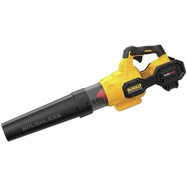 Imagem de DEWALT Soprador de folhas 60V MAX FLEXVOLT, sem fio, portátil, 125-MPH, 600-CFM, somente ferramenta (DCBL772B)