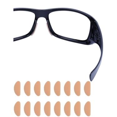 Imagem de HILEEN 16 pares de almofadas de nariz de substituição para Oakley Holbrook OO9384 | Fuel Cell OO9096 | Prata OO9262 | Antix | Plataforma de óleo | Virabrequim OO9239 | Gascan OO9014 | Óculos de sol Batwolf OO9101 - Flesh