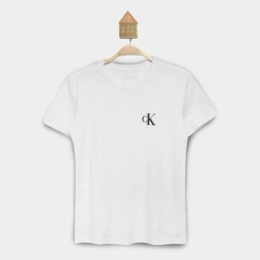 Imagem de Camiseta Infantil Calvin Klein Logo Waves Menino-Masculino