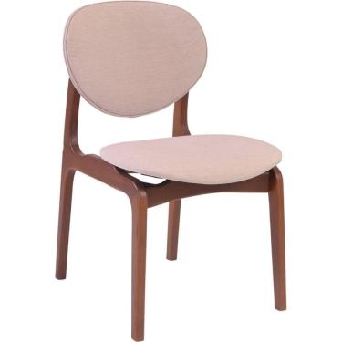 Imagem de Cadeira Atenas Madeira Maciça Castanho