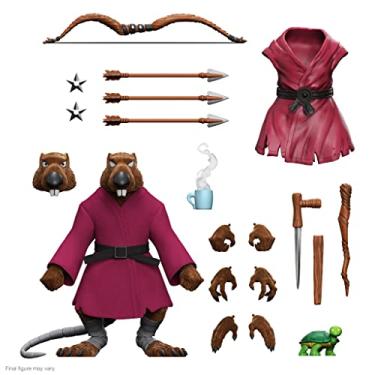 Imagem de Super7 Teenage Mutant Ninja Turtles Splinter (Flocked) - ULTIMATES! 7 in Action Figure