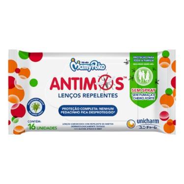 Imagem de MamyPoko Lenços Repelentes Antimos 16 Unidades