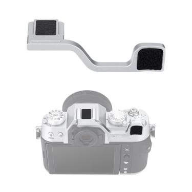 Imagem de JJC Punho de polegar para cima de metal de luxo para câmera sem espelho Fuji Fujifilm X-T50 XT50, suporte de apoio de polegar de sapata quente para segurar a mão estável e segura, não afeta o uso de