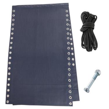 Imagem de Tecido de substituição de cadeira de gravidade zero de 43 cm, 48 cm, 53 cm de largura, pano de reparo com 4 parafusos de substituição para cadeira de gravidade, acessórios de cadeira de gravidade zero