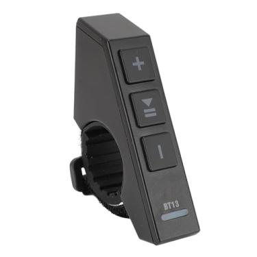 Imagem de Controle Remoto Universal, Controle Remoto Sem Fio Bluetooth à Prova de água Ajustável, Controle Remoto Tipo Cinta de Controle do Volante para Bicicleta e Moto