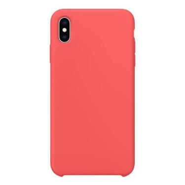 Imagem de Capinha Capa Silicone Para iPhone XS Max - GCM, Rosa Neon