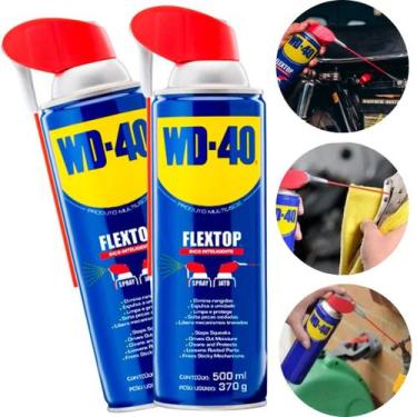 Imagem de 5 Oleo Lubrificante Multiuso Wd40 Flextop 500ml