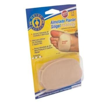 Imagem de Almofada Plantar Ortopédica Siligel Podology Par - ORTHO PAUHER