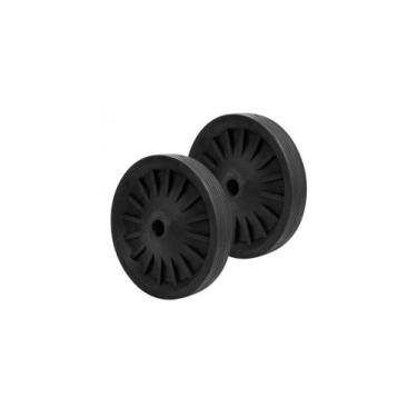 Imagem de Kit com 2 Roda de Borracha Para Betoneira 400 litros - Metalpama