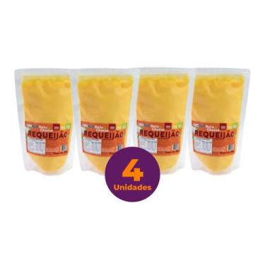 Imagem de Kit c/ 4 Queijo Vegetal Tipo Requeijão Cheddar NatuCheese 180g