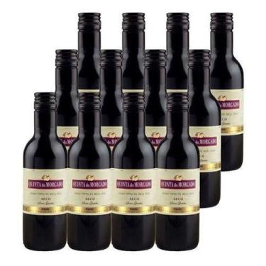 Imagem de 12 Mini Vinho Tinto Seco Quinta Morgado 245ml Lembrança - Quinta do Mo